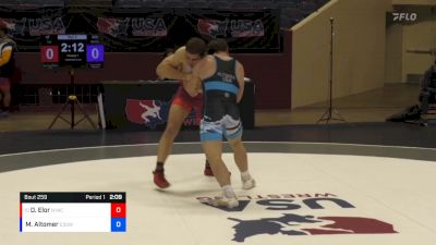 97 lbs Cons. Round 5 - Orry Elor, New York Athletic Club vs Michael Altomer, Curby 3 Style Wrestling Club