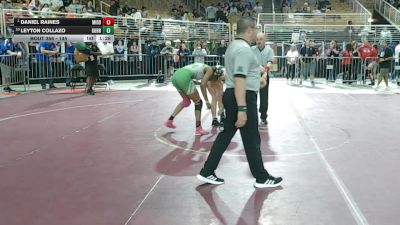 157 2A Cons. Semi - Daniel Raines, Middleburg vs Leyton Collazo, Gulf Breeze