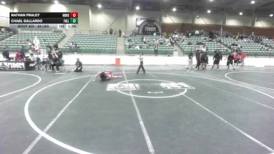 86 lbs Final - Nathan Fraley, NorCal Nomads vs Chael Gallardo, Fallon Outlaws WC