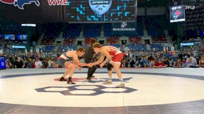 157 lbs Cons. Sub-rd Of 64 - Niko Rotella, NE vs Brody Walker, UT