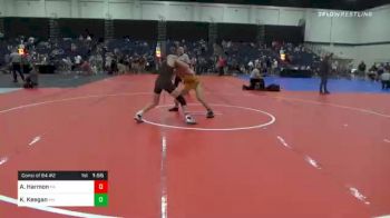 138 lbs Consolation - Andrew Harmon, PA vs Kevin Keegan, MA