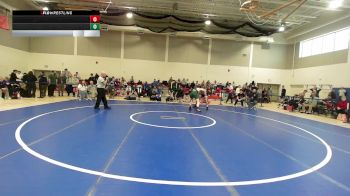 157 lbs Quarterfinal - Hudson Lufkin, Dirigo vs Hunter Wormwood, Oxford Hills