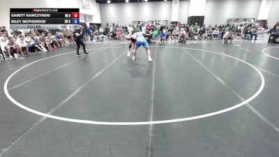 215 lbs Garett Kawczynski, Wisconsin Red vs Riley McPherson, Ohio Gray