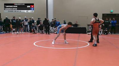 138 lbs Champ. Rd Of 32 - Antonio Boni, Quest School Of Wrestling vs Lazarus Joyce
