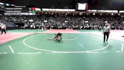 85 lbs Cons. Round 1 - Keegan Gauntner, BAY2 vs Hudsyn Mitchell, KAWA