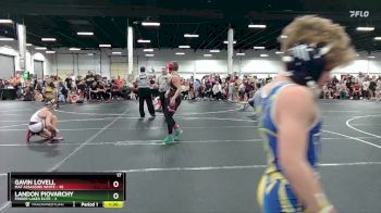 84 lbs Round 2 (8 Team) - Gavin Lovell, Mat Assassins White vs Landon Piovarchy, Finger Lakes Elite