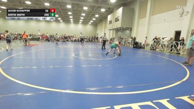 120 lbs Rr Rnd 3 - Jacob Schaffer, The Fort Hammers - EL vs Justin Smith, Forge ELM 2 - EL