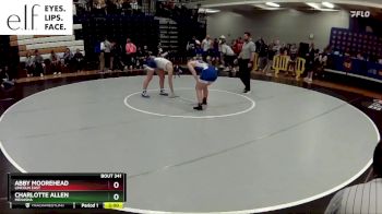 145 lbs. Champ. Round 2 - Charlotte Allen, Menasha vs Abby Moorehead, Lincoln East