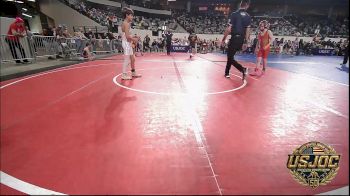 83 lbs Semifinal - Jaxon Huffman, Team Tulsa Wrestling Club vs Waylon Perez, Marlow Outlaws