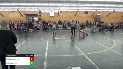 Consolation - Zane Johnson, Mohnton vs Brody Ficks, Watsontown