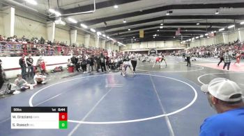 98 lbs Consi Of 4 - William Graziano, Carlsbad Combat WC vs Sawyer D Roesch, Del Norte