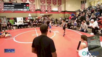 40 lbs Semifinal - Kase Williams, Pin-King All Stars vs Everett Long, Tiger Trained Wrestling