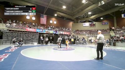 Quarterfinal - Judyann Carballo, Parowan vs Saylor Dandy, San Juan