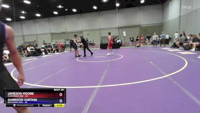 144 lbs Placement Matches (16 Team) - Jameson Moore, California Red vs Garrison Sartain, Oklahoma Red