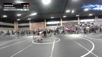 102 lbs Consi Of 8 #2 - Hayden Blue, Reign WC vs Andrew Garcia, Rough House
