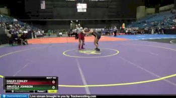 235 lbs Quarterfinal - Druzzla Johnson, Wichita-West vs Hailey Conley, Olathe-North