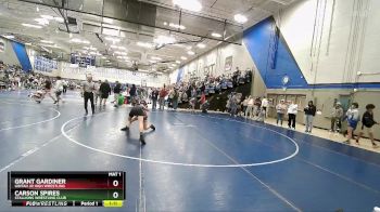 92 lbs Quarterfinal - Carson Spires, Stallions Wrestling Club vs Grant Gardiner, Uintah Jr High Wrestling