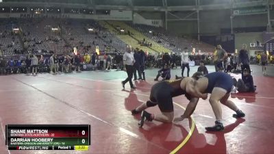 285 lbs Quarters & 1st Wb (16 Team) - Shane Mattson, Montana State-Northern vs Darrian Hoobery, Eastern Oregon University (OR)