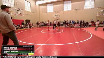 138 lbs Champ. Round 1 - Frank Redfield, Eisenhower High School vs Carlos Barajas, Royal
