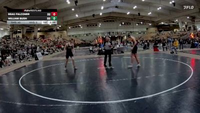 215 lbs Quarterfinals (8 Team) - Beau Falconer, Summit High School vs William Bush, Houston High School