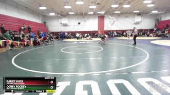 167 lbs Cons. Round 4 - Bailey Huss, Vintage High School vs Corey Rockey, Willits High School