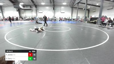 75 lbs Rr Rnd 2 - Thomas Jones, The Storm Wrestling Center vs Christian Cory, Level Up Wrestling Center - (A)