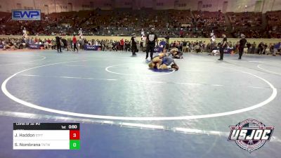 106 lbs Consi Of 32 #2 - Jace Haddon, Standfast vs Sklyer Nombrana, Tough N Technical Wrestling Club