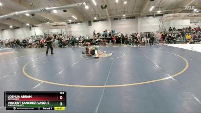 165 lbs Cons. Round 6 - Joshua Abram, Severance vs Vincent Sanchez-Vasquez, Pueblo County