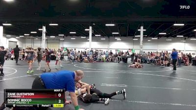 64 lbs Semis (4 Team) - Zane Gustafson, FL Scorpions vs Dominic Rocco, Armory Athletics