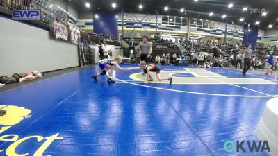 70 lbs Consolation - John Paul Cramer, Unattached vs Avery Wagner, Choctaw Ironman Youth Wrestling