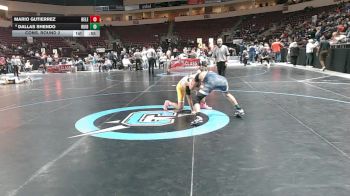 4A 150 lbs Cons. Round 2 - Dallas Shendo, Ruidoso vs Mario Gutierrez, Belen