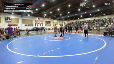 138 Boys Champ. Round 1 - Damian Zavala, Escondido vs Diego Villa, Southwest (EC)