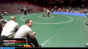 113 lbs D1 - Semi-finals (fri 7:30pm.) - Turner Campbell, Holmen vs Jace Kelnhofer, Marshfield