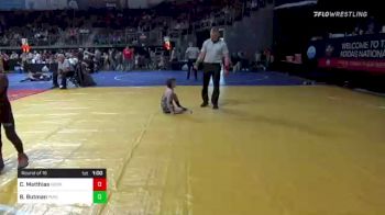 55 lbs Round Of 16 - Carter Matthias, Nebraska Wrestling Academy vs Broclee Butman, Purler Wrestling Academy