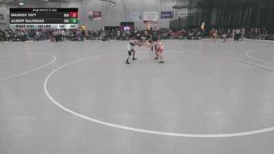 120 lbs Cons. Rd Of 16 - Albert Balderas, Empyre Wrestling Club vs Maddox Taft, Mt Spokane HS