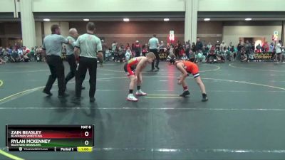 101 lbs Round 3 - Rylan McKenney, Backyard Brawlers vs Zain Beasley, Blackman Wrestling