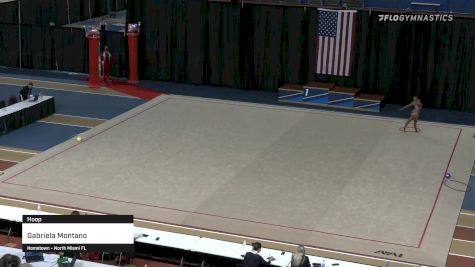 Gabriela Montano - Hoop - 2021 Rhythmic Elite Qualifier