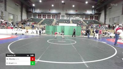 90 lbs Round Of 16 - Will Mosley, Alpha Wrestling Club vs Daniel Grant, Grindhouse Wrestling