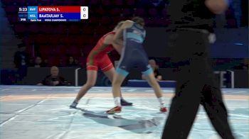 59 kg 1/8 Final - Svetlana Lipatova, Russian Wrestling Federation vs Shoovdor Baatarjav, Mongolia