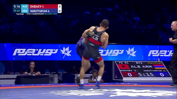 61 Kg Repechage #2 - Islam Dudaev, Albania Vs Arsen Harutyunyan, Armenia