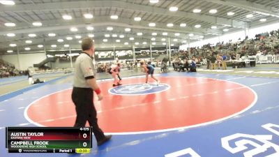 4-175 lbs 5th Place Match - Campbell Frook, Woodgrove High School vs Austin Taylor, Eastern View