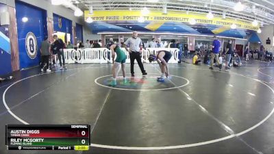 126 White Semifinal - Austin Diggs, Timber Creek vs Riley McGorty, Fleming Island