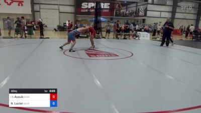 65 kg Consi Of 16 #1 - Ismael Ayoub, Nebraska Wrestling Training Center vs Nathan Lucier, Bearcat Wrestling Club