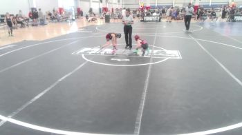 46 lbs Rr Rnd 4 - Caliyah Cruz, Grindhouse WC vs Adelie Steinnagel, Manu WC