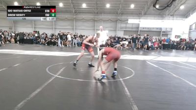 126 lbs Round 2 (8 Team) - Gio Matias-Ortiz, Gettysburg vs Drew Nesity, FORGE