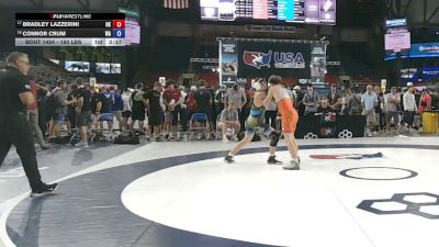150 lbs Champ. Rd Of 32 - Bradley Lazzerini, Oklahoma vs Connor Crum, Washington