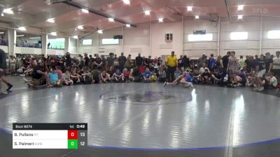 132 lbs Pools - Bobby Pullens, Pit Crew vs Spencer Palmeri, Superior W.A. (NY)