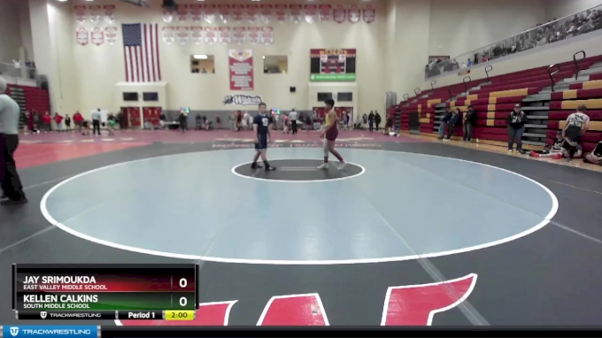 134 lbs Cons. Round 3 - Jay Srimoukda, East Valley Middle School vs ...