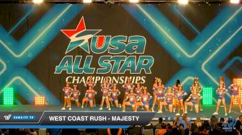 West Coast Rush - Majesty [2019 Senior - D2 4.2 Day 2] 2019 USA All Star Championships