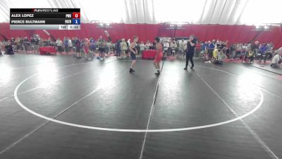132 lbs Cons. Rd Of 16 - Alex Lopez, Powerhouse Wrestling Club vs Pierce Bultmann, Patton Trained